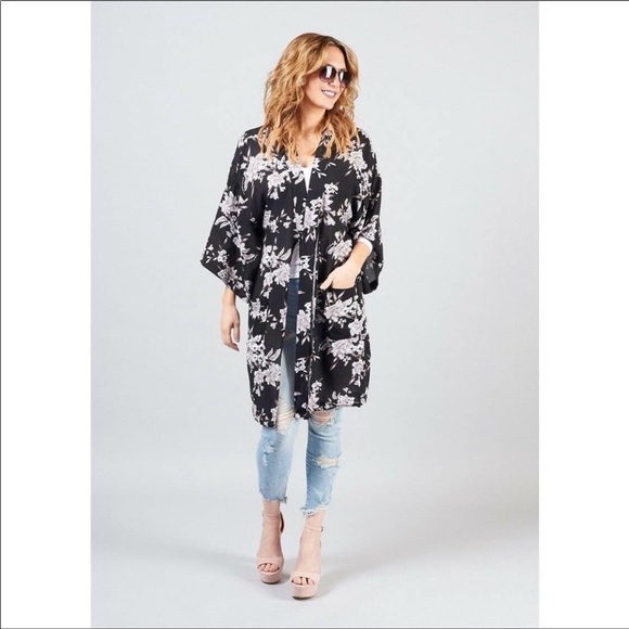 Spiritual Gangster Other - Spiritual Gangster 🌵 Maya Floral Kimono Robe OS